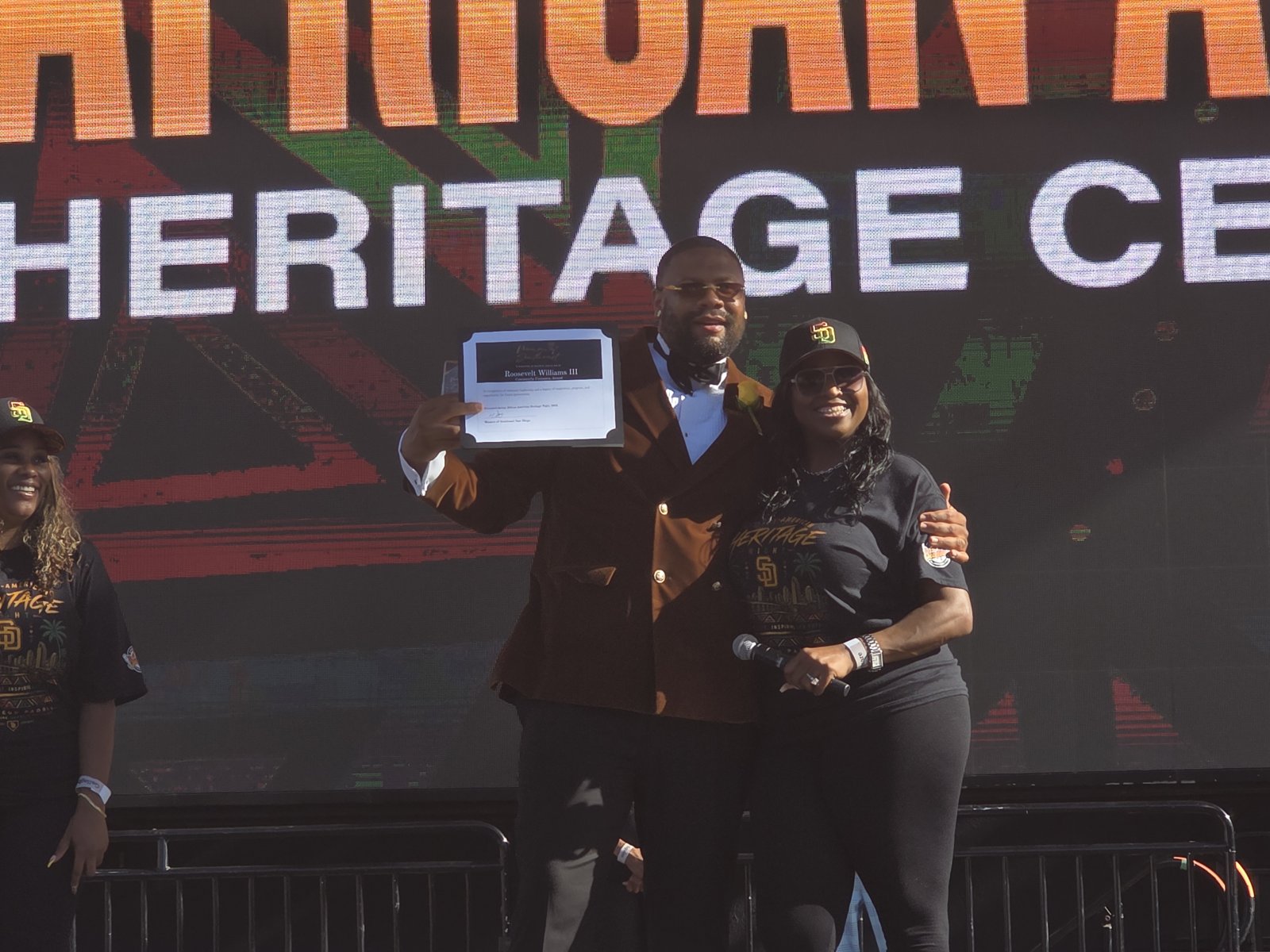 Women of Southeast leadership recognized on stage at African American Heritage Night