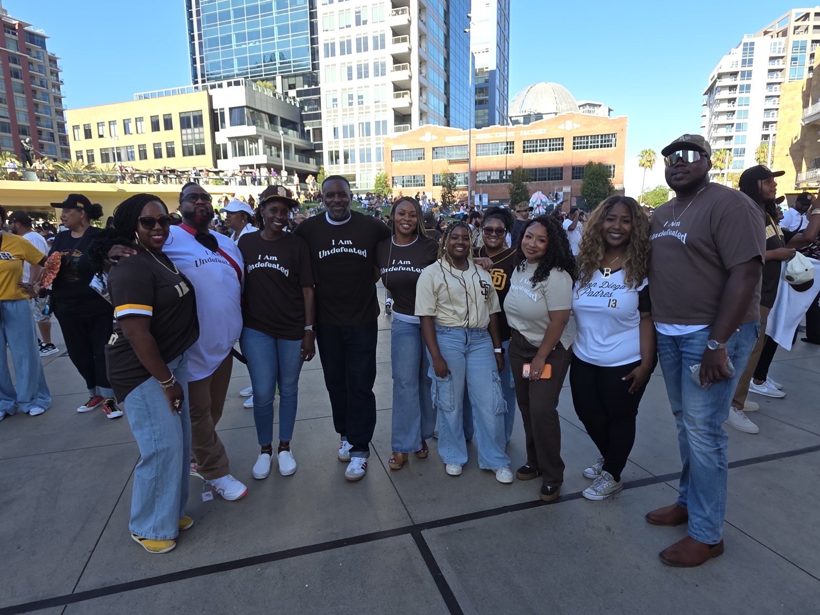 Crowd at Gallagher Square during African American Heritage Night